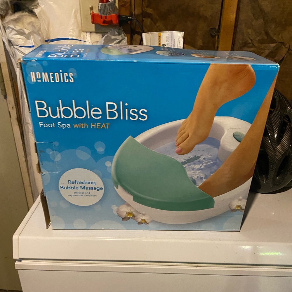 Foot spa with heat never opened never used